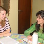 student-with-patricia-spanish4foreigners-spanish-course-and-homestay